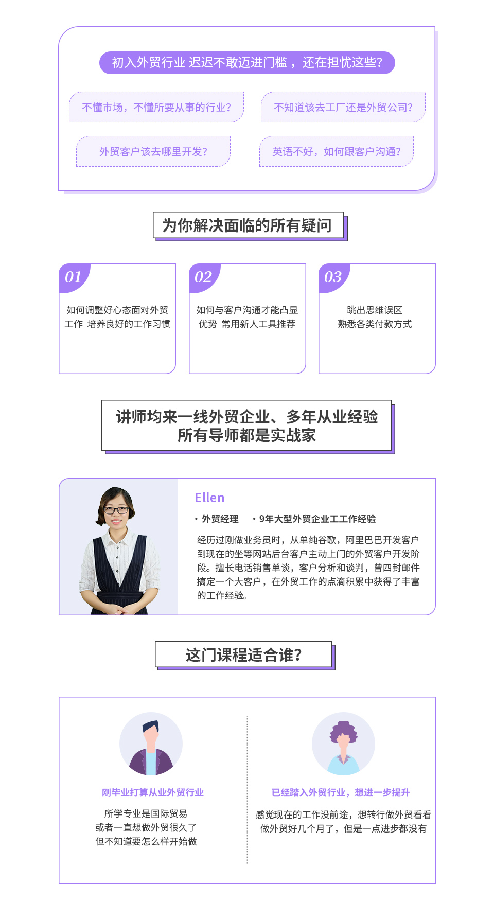 先导课丨外贸新人思维误区