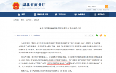 喜报！楚天同创获评省级跨境电商产业园
